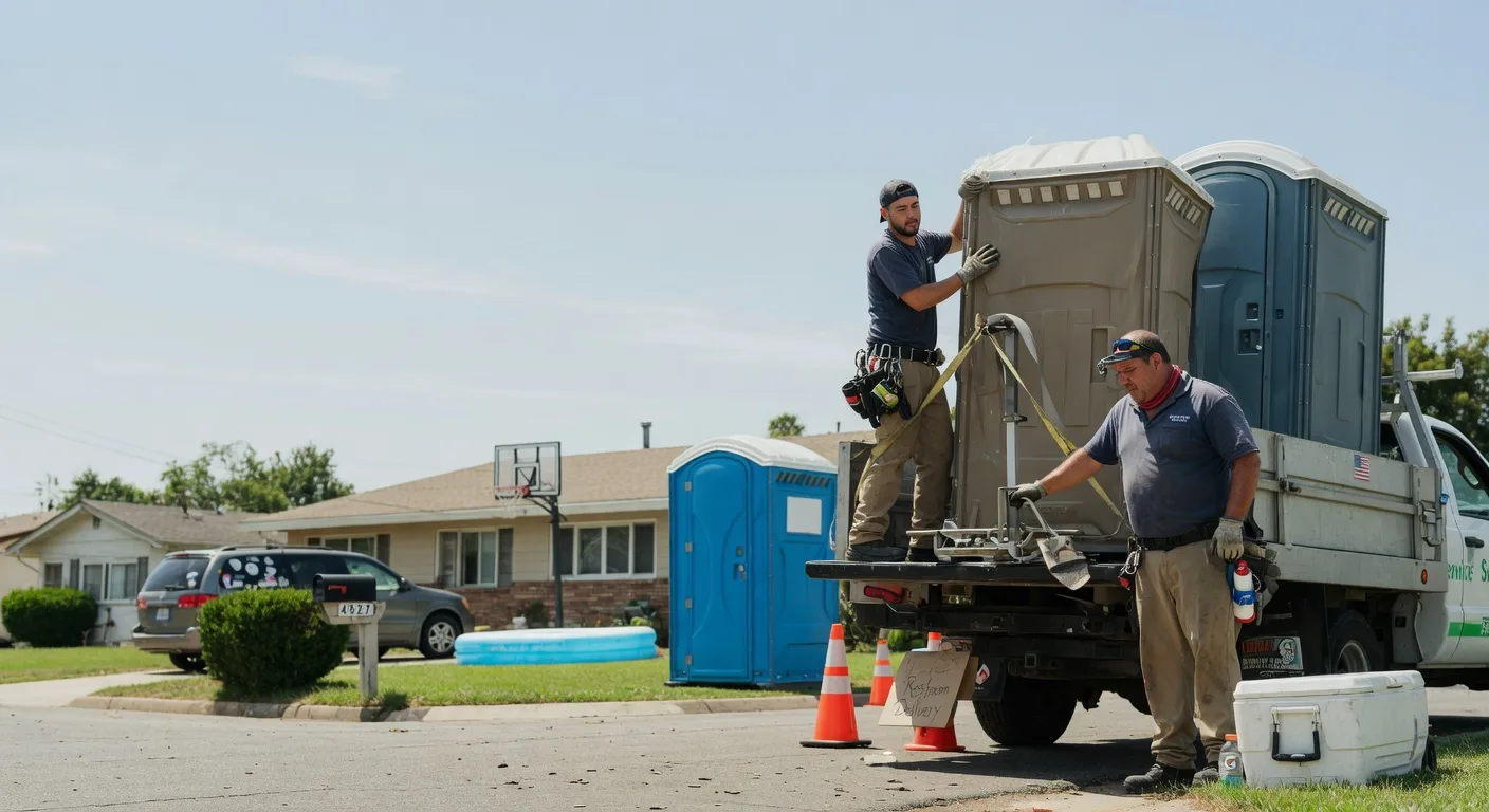 Porta Potty Rental in Sainte Marie, IL near me