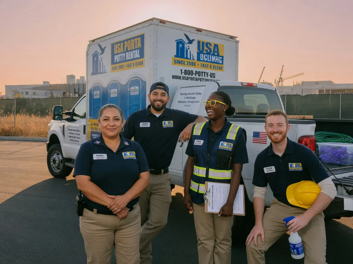 Portable Toilet Rental company in Sainte Marie, IL